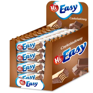 Mega Paka 36 sztuk Wafelek Hi Easy Czekolada