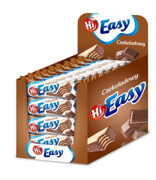 Mega Paka 36 sztuk Wafelek Hi Easy Czekolada