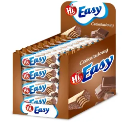 Mega Paka 36 sztuk Wafelek Hi Easy Czekolada