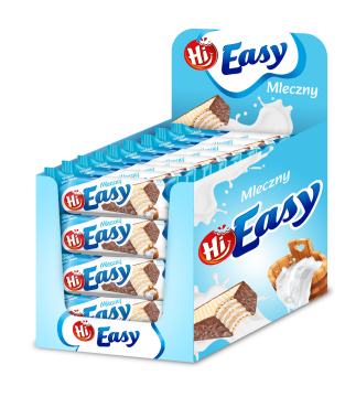 MEGA PAKA 36 SZTUK WAFELEK HI EASY ŚMIETANKA