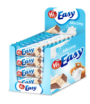 MEGA PAKA 36 SZTUK WAFELEK HI EASY ŚMIETANKA