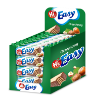 Mega Paka 36 sztuk Wafelek Hi Easy Orzech