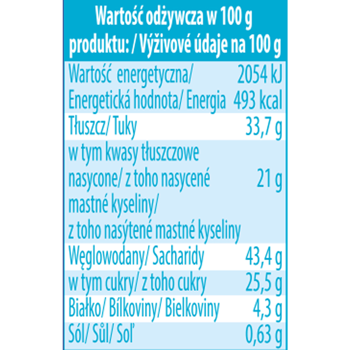 MEGA PAKA 36 SZTUK WAFELEK HI EASY ŚMIETANKA