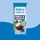 Baton kokos & czekolada 33g Dobra Kaloria Baton kokos & czekolada 33g Dobra Kaloria