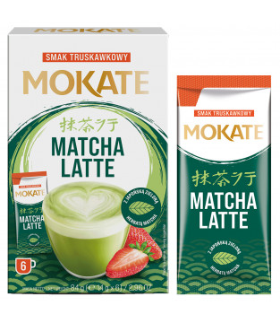 Mix Matcha Zestaw 3xLatte Matcha Mango, Truskawka, Klasyczne + 2xWiśnia, 2xLiczi
