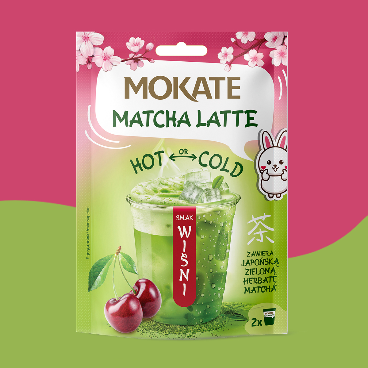 Matcha Mix Set: 3x Matcha Latte (Mango, Strawberry, Classic) + 2x Cherry, 2x Lychee