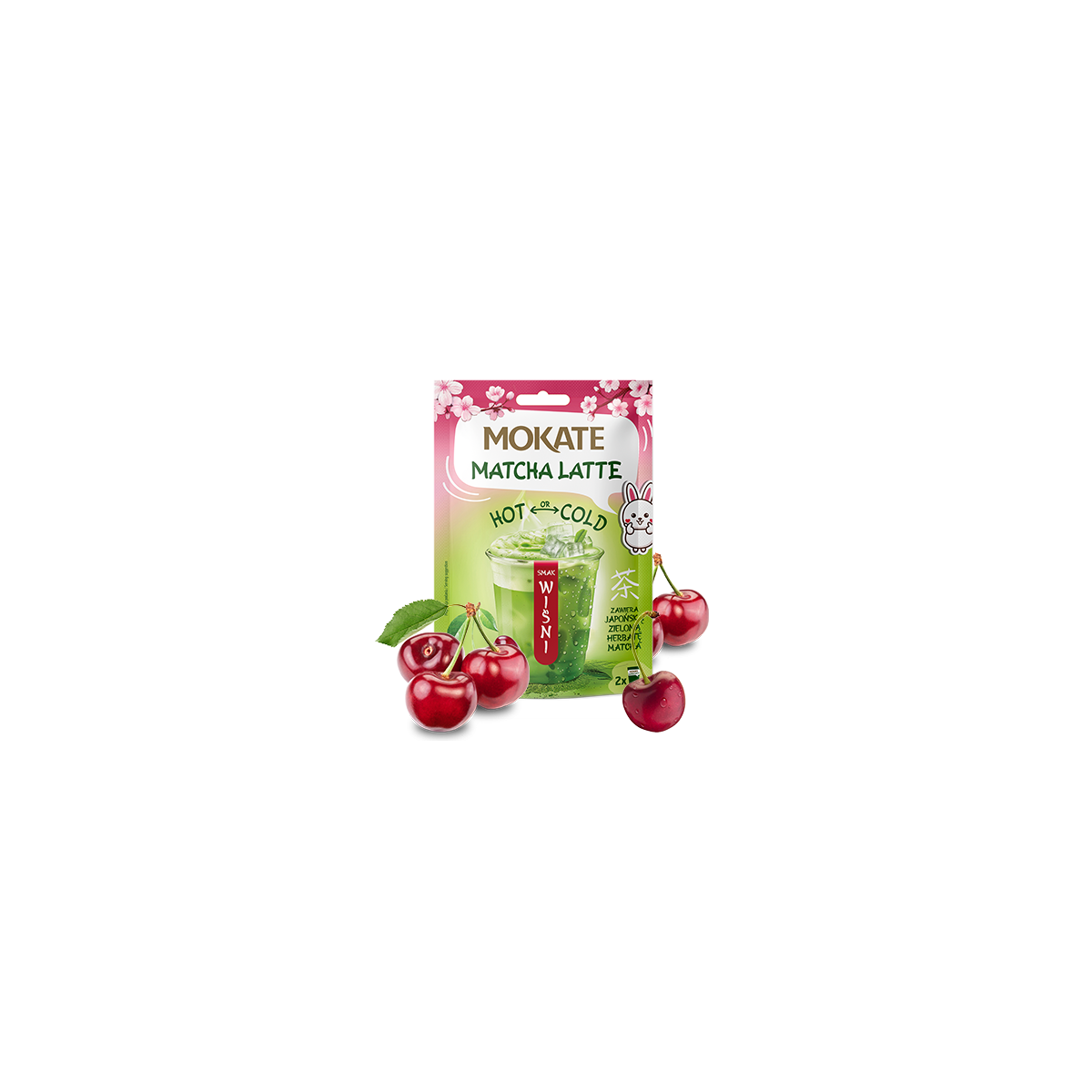 Mix Matcha Zestaw 3xLatte Matcha Mango, Truskawka, Klasyczne + 2xWiśnia, 2xLiczi
