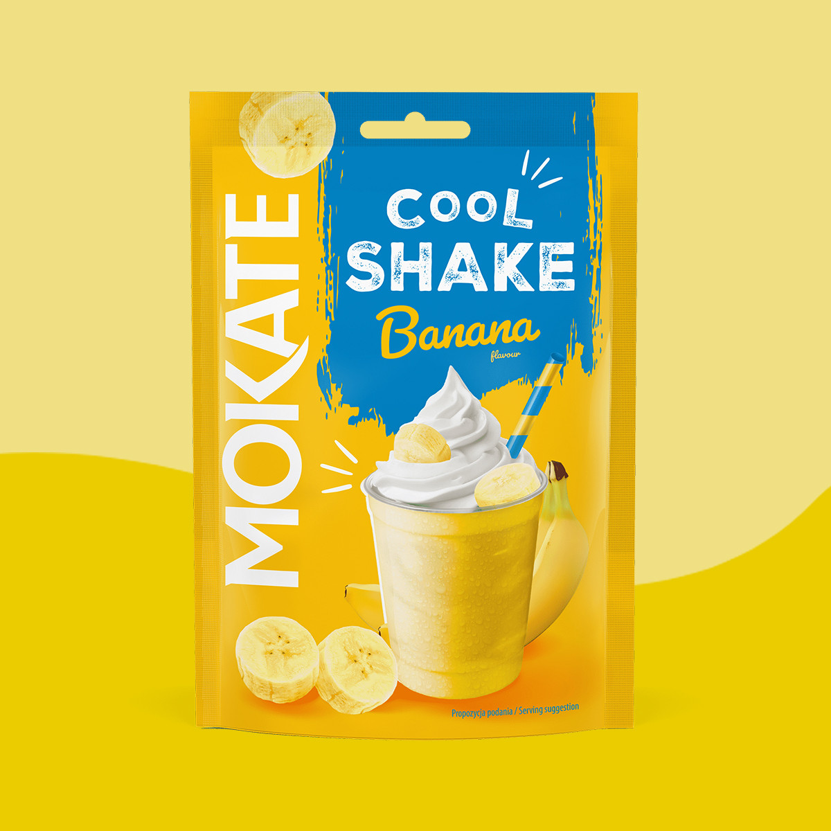 Mix Smaków Shake 6 Sztuk 2x500g Czekolada Truskawka Banan 4x54g