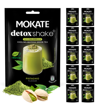 Shake Detox 10 sztuk całe opakowanie Pistacja