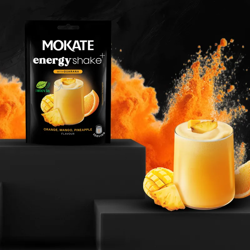 SHAKE ENERGY 10 PIECES FULL PACK ORANGE, MANGO, PINEAPPLE