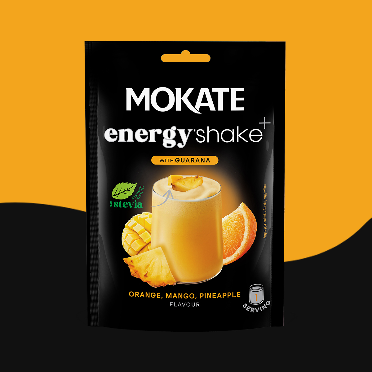 SHAKE ENERGY 10 PIECES FULL PACK ORANGE, MANGO, PINEAPPLE