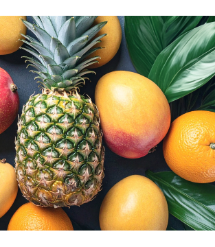 SHAKE ENERGY 10 SZTUK CAŁE OPAKOWANIE POMARAŃCZA MANGO ANANAS