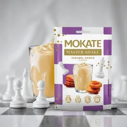 10 Sztuk Master Shake Karmelowe Ciasteczko 10x30 – kup w oficjalnym sklepie Mokate | Mokate Sklep