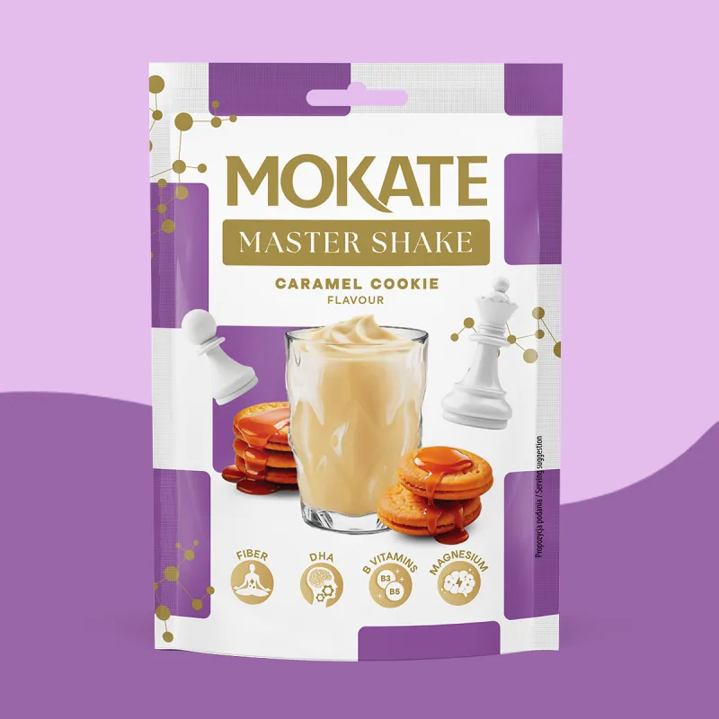 10 Sztuk Master Shake Karmelowe Ciasteczko 10x30 – kup w oficjalnym sklepie Mokate | Mokate Sklep