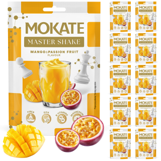 10 SZTUK MOKATE MASTER SHAKE MANGO 10X30