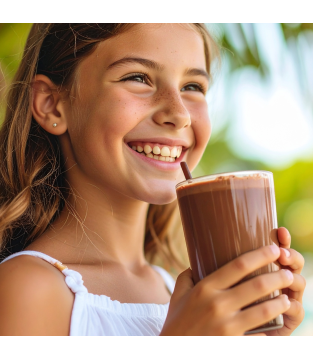 SET OF 10 RASPBERRY CHOCOLATE DRINKS 10X27G