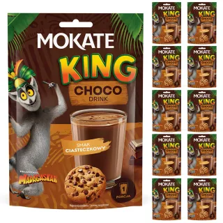 SET OF 10 CHOCOLATE DRINK COOKIES (10 x 27g)