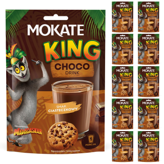 ZESTAW 10 SZTUK NAPÓJ CZEKOLADOWY CIASTECZKO 10X27G