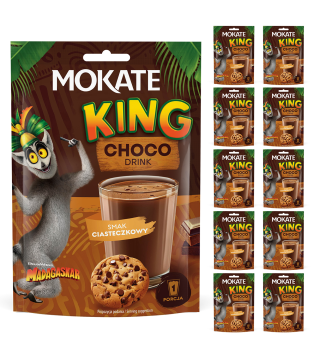 ZESTAW 10 SZTUK NAPÓJ CZEKOLADOWY CIASTECZKO 10X27G