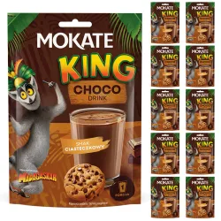 ZESTAW 10 SZTUK NAPÓJ CZEKOLADOWY CIASTECZKO 10X27G