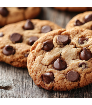 SET OF 10 CHOCOLATE DRINK COOKIES (10 x 27g)