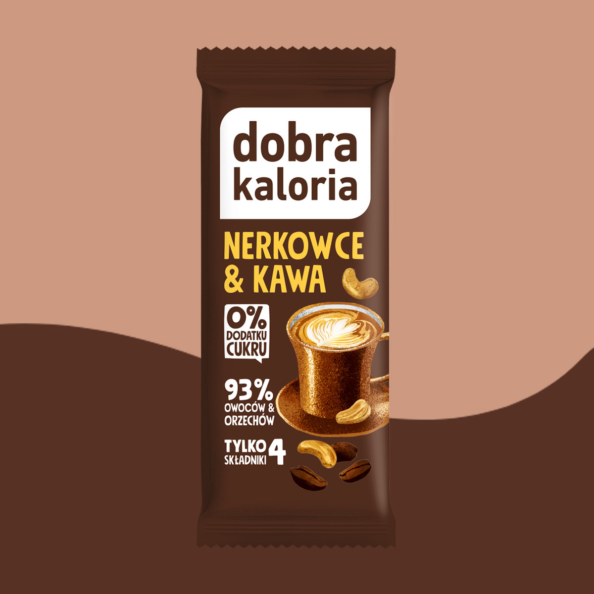 ZESTAW NA DZIEŃ DOBRY KAWA ZIARNISTA 1KG + BATON DOBRA KALORIA