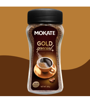 3 x 180g Mokate Gold Special Instant Coffee