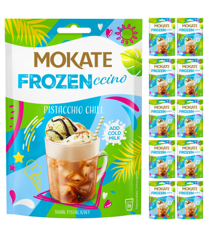 Pełne opakowanie 10x Frozenccino Pistacja