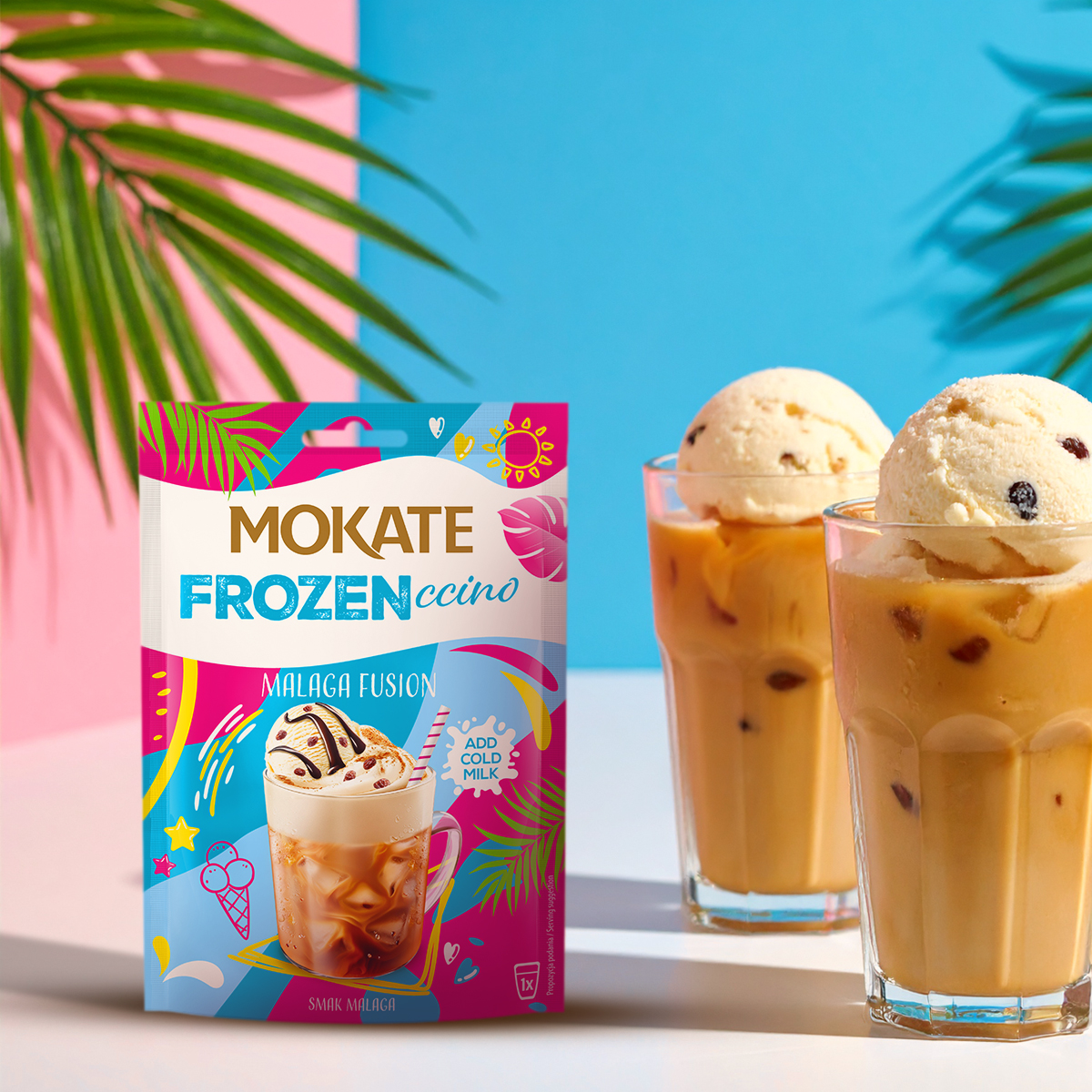 Pełne opakowanie 10x Frozenccino Malaga