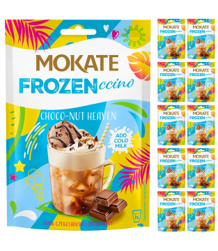 Pełne opakowanie 10x Frozenccino Choco-Nut Czekolada Orzech Pralina