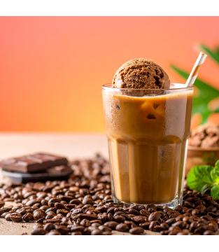 Pełne opakowanie 10x Frozenccino Choco-Nut Czekolada Orzech Pralina