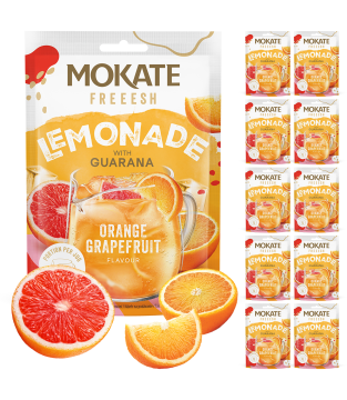 10 x FRESH CITRUS LEMONADE + GUARANA