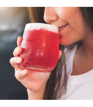 10 X LEMONIADA FRESH TRUSKAWKA+BAZYLIA Z KOLAGENEM