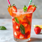 10 X LEMONIADA FRESH TRUSKAWKA+BAZYLIA Z KOLAGENEM 10 X LEMONIADA FRESH TRUSKAWKA+BAZYLIA Z KOLAGENEM