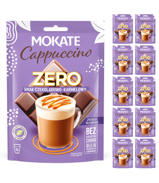 10 x CAPPUCCINO ZERO CHOCOLATE CARAMEL
