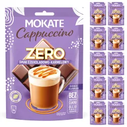 10 x CAPPUCCINO ZERO CHOCOLATE CARAMEL