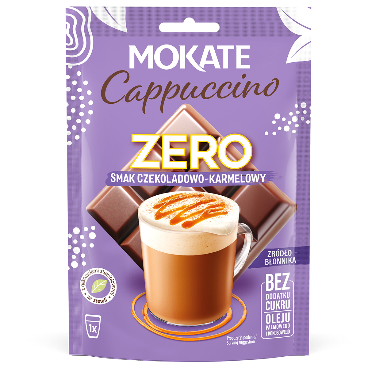 10 x CAPPUCCINO ZERO CHOCOLATE CARAMEL