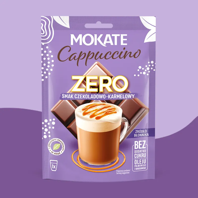 10 x CAPPUCCINO ZERO CHOCOLATE CARAMEL