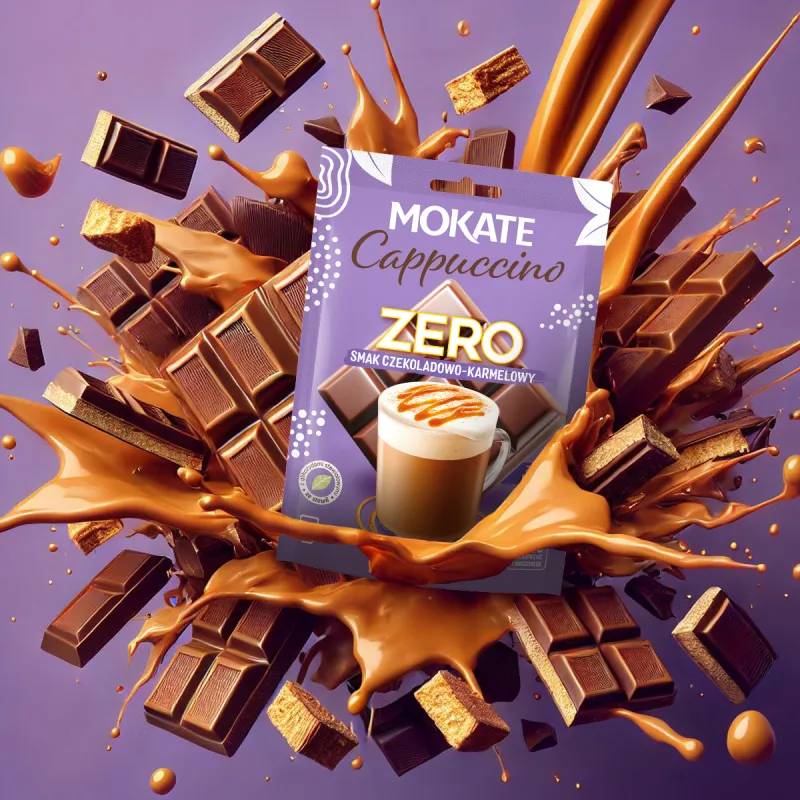 10 x CAPPUCCINO ZERO CHOCOLATE CARAMEL