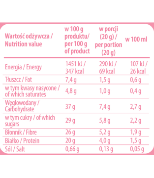 10 sztuk x CAPPUCCINO ZERO malina kokos