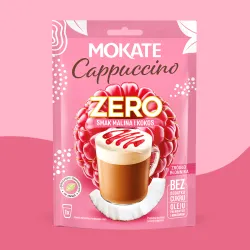 10 sztuk x CAPPUCCINO ZERO malina kokos