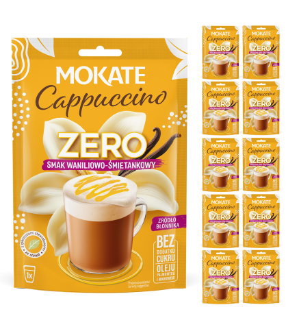 10 sztuk x Cappuccino Zero Wanilia