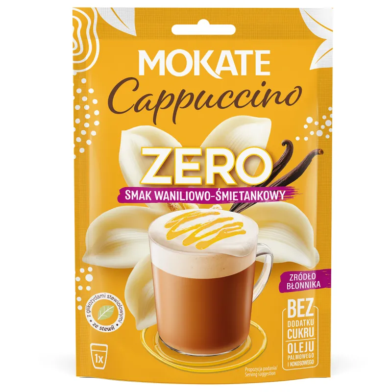 10 packs of Cappuccino Zero Vanilla