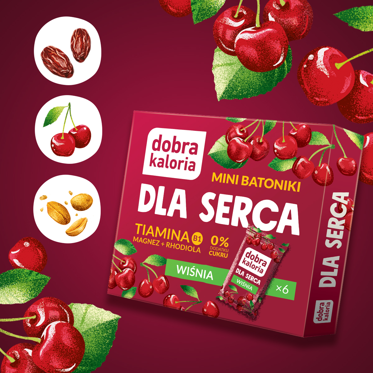 Mini batoniki - Dla serca 102g