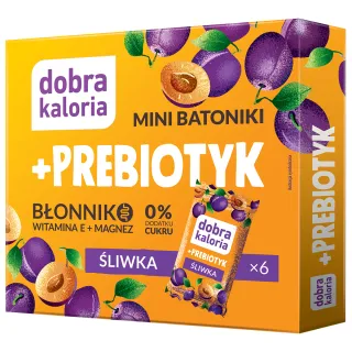 MINI BATONIKI DOBRA KALORIA PREBIOTYK 102G