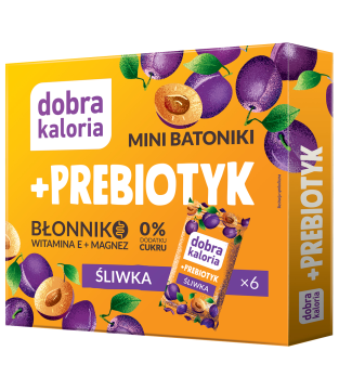 MINI BATONIKI DOBRA KALORIA PREBIOTYK 102G