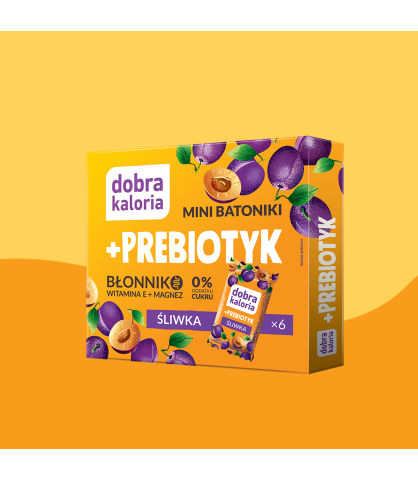 MINI BATONIKI DOBRA KALORIA PREBIOTYK 102G*14