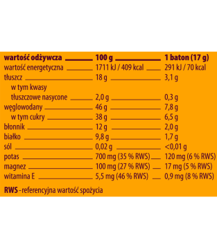 DOBRA KALORIA PREBIOTIC MINI BARS 102G