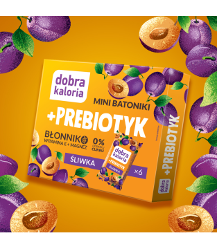 DOBRA KALORIA PREBIOTIC MINI BARS 102G