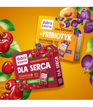 MINI BATONIKI DOBRA KALORIA PREBIOTYK 102G